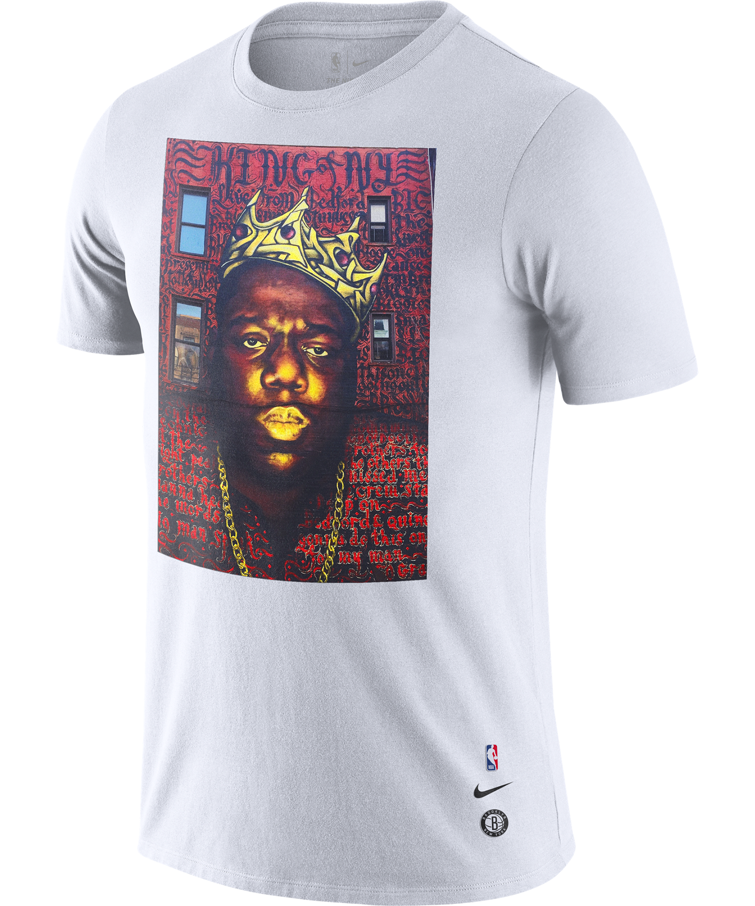 Biggie Brooklyn Nets Nike Homage Tee 