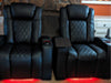 HT Design Waveland XL Big and Tall Two Single 2-Arm Recliners