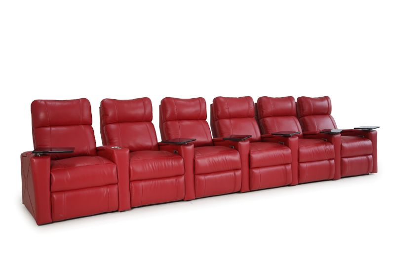 theater seating red