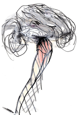 gaultier haute couture 2022 drawing 