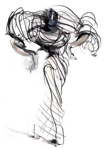 gaultier haute couture dress drawing 2022