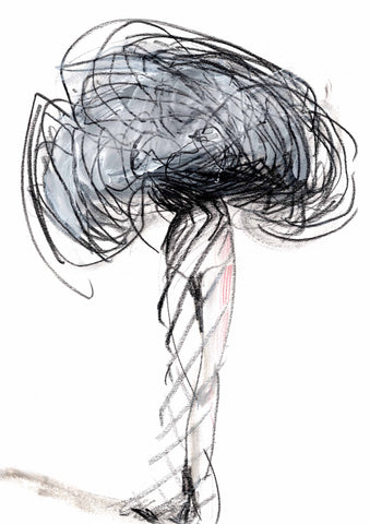 gaultier haute couture dress drawing 2022