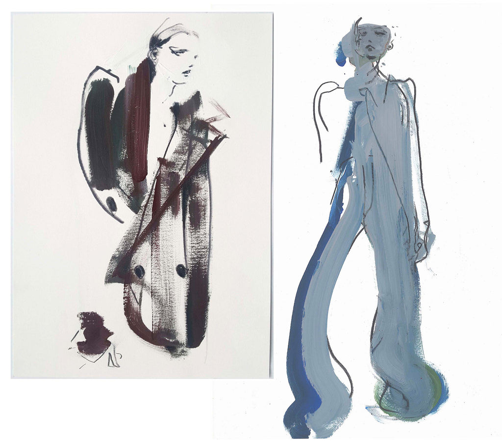 SHOWstudio/ PFW18 – Petra Lunenburg Illustration