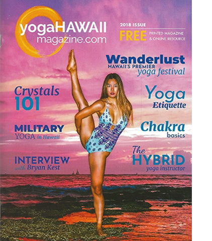 Yoga Hawaii Magazine Cover Page