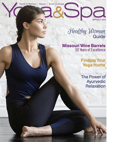 Yoga and Spa Magazine Cover Page