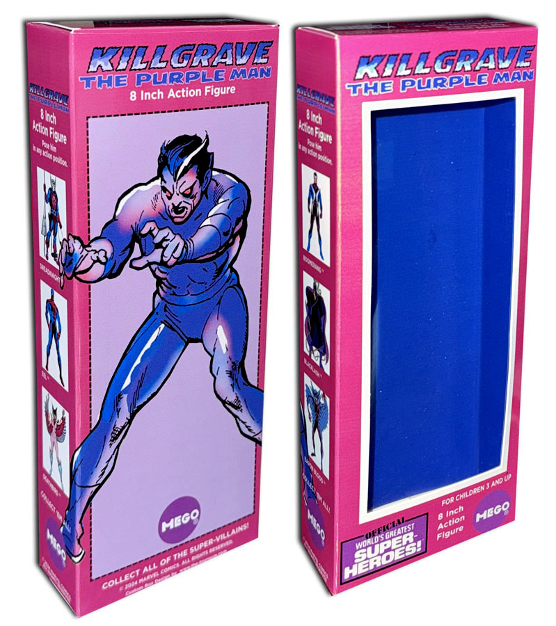 Mego Box: Killgrave (The Purple Man)