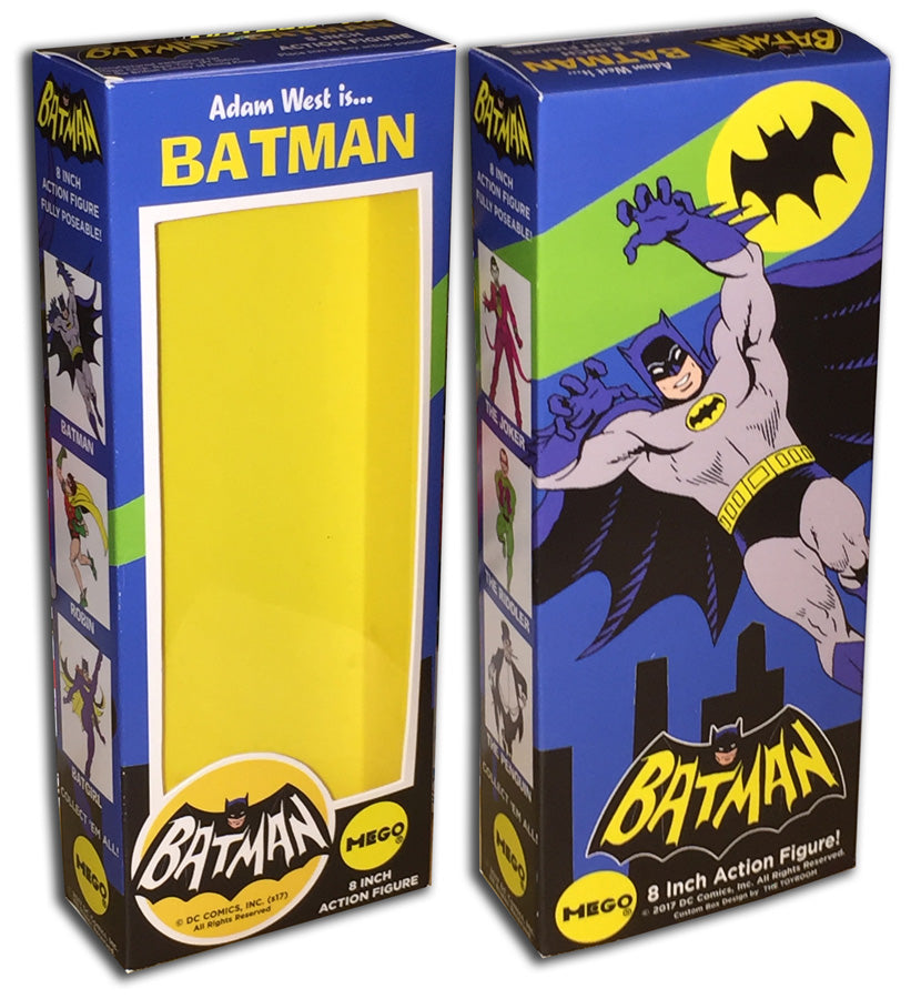 Mego Batman '66 Box: Batman (Style Guide) – The Toyroom Repro & Custom  Packaging
