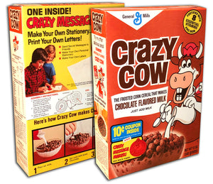 Cereal Box: Crazy Cow (Chocolate)