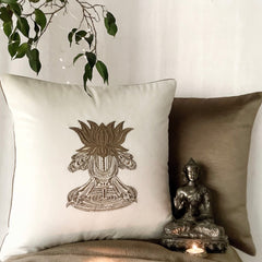 lotus cushion by studio covers