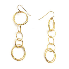 Gold Gorjana Earrings