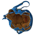 Wag N' Purr Shop Handbag PATRICIA NASH Artisan Fringe Suede Bucket Bag- Neon Blue New w/tags