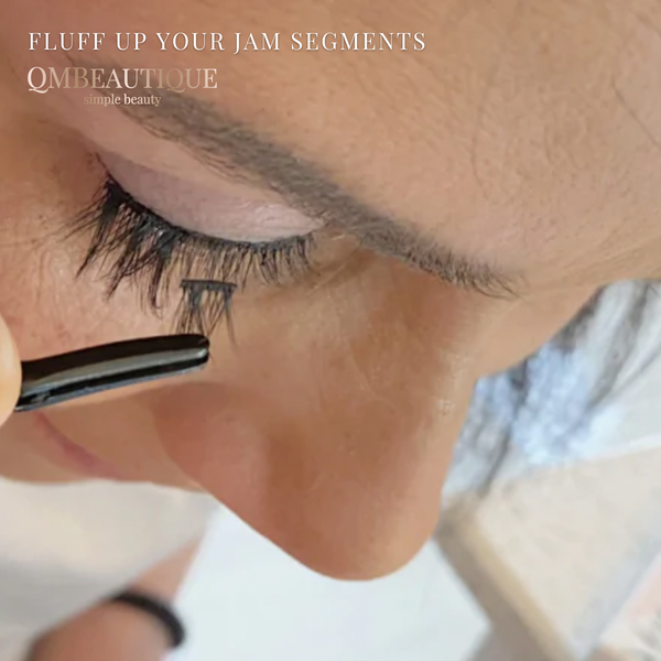 Fluff Up Your Jam Magnetic Eyelash Segments QMBeautique