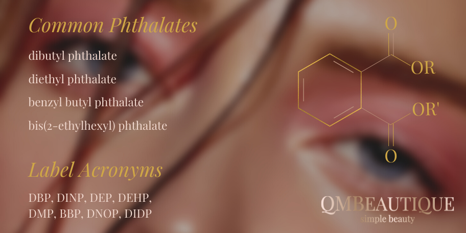other names for phthalates clean beauty