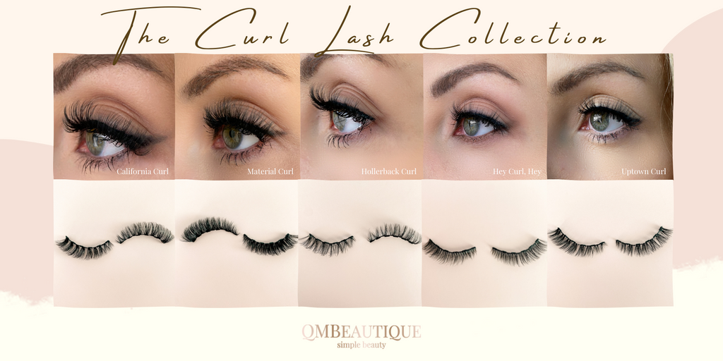 Curl  lash extension collection false eyelash qmbeautique