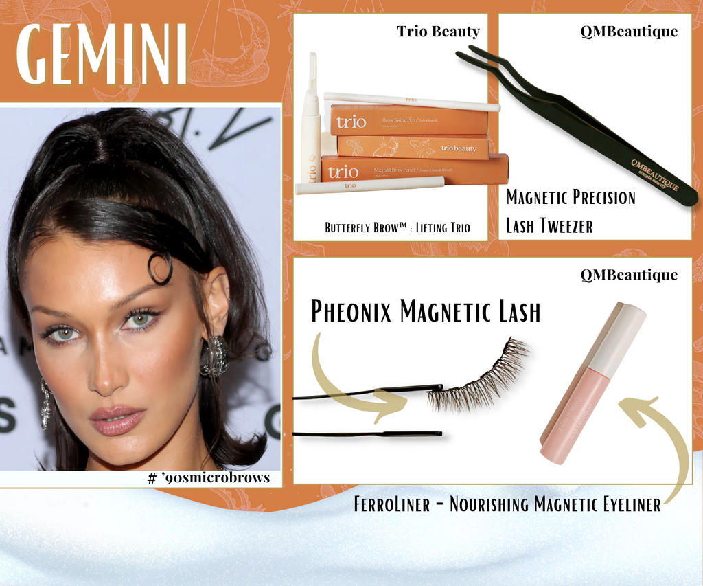 Gemini makeup looks for the holidays lash styles