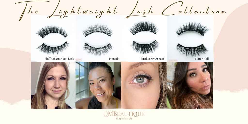 lightweight eyelash extension false eyelash qmbeautique