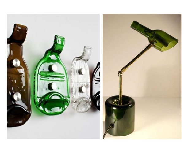 Modern Ideas to Recycle Glass Bottles by Lush Home
