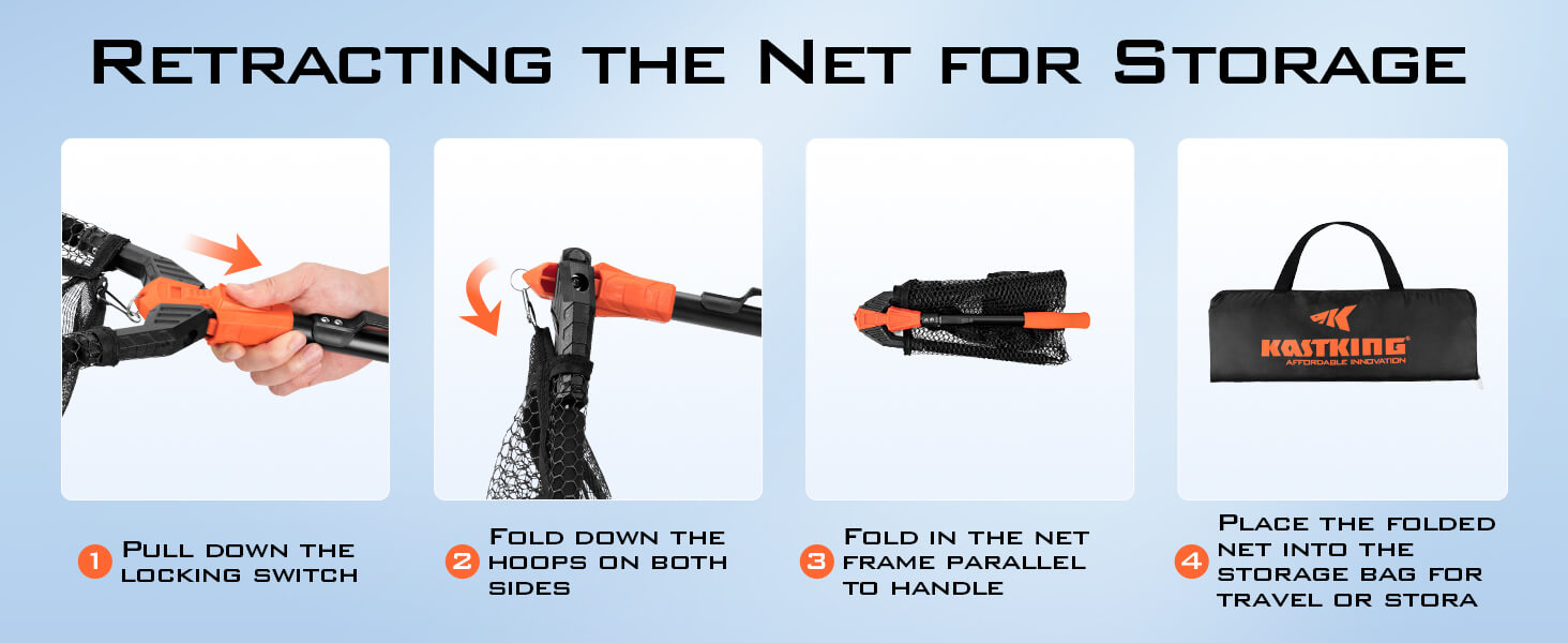 KastKing Pontus Foldable Fishing Net