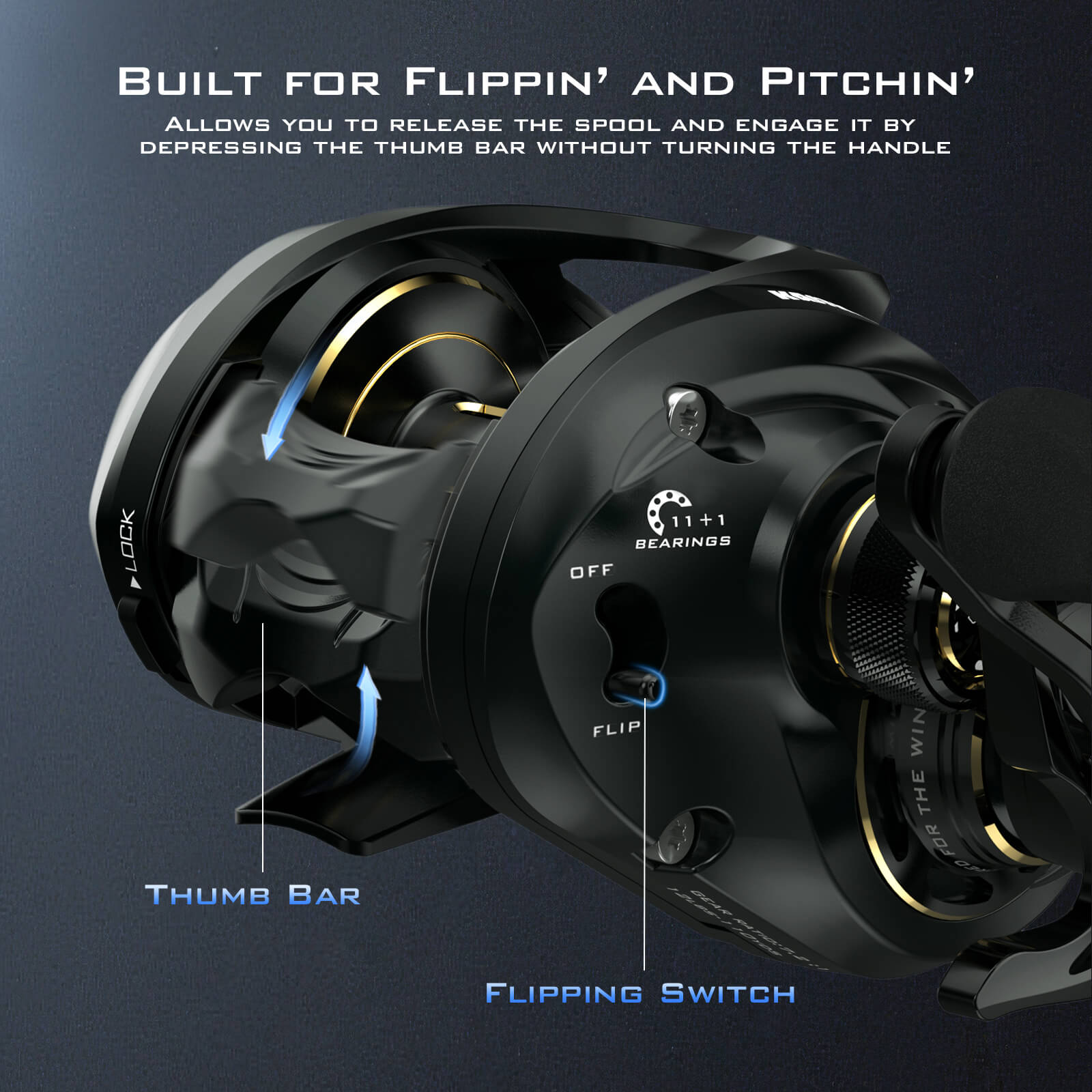 KastKing MegaJaws Elite Baitcasting Reels