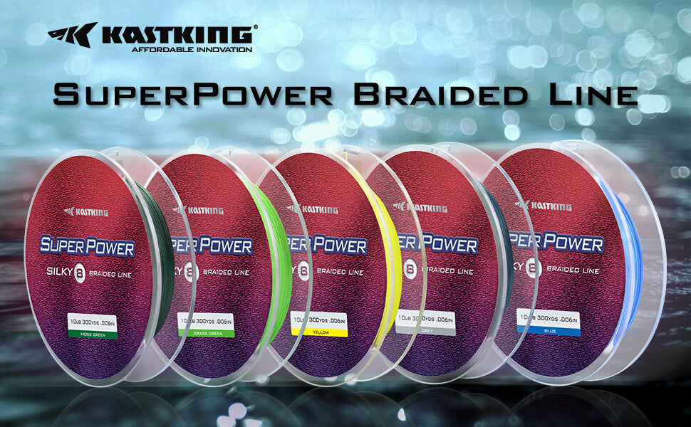 KastKing SuperPower Silky8 Braided Line