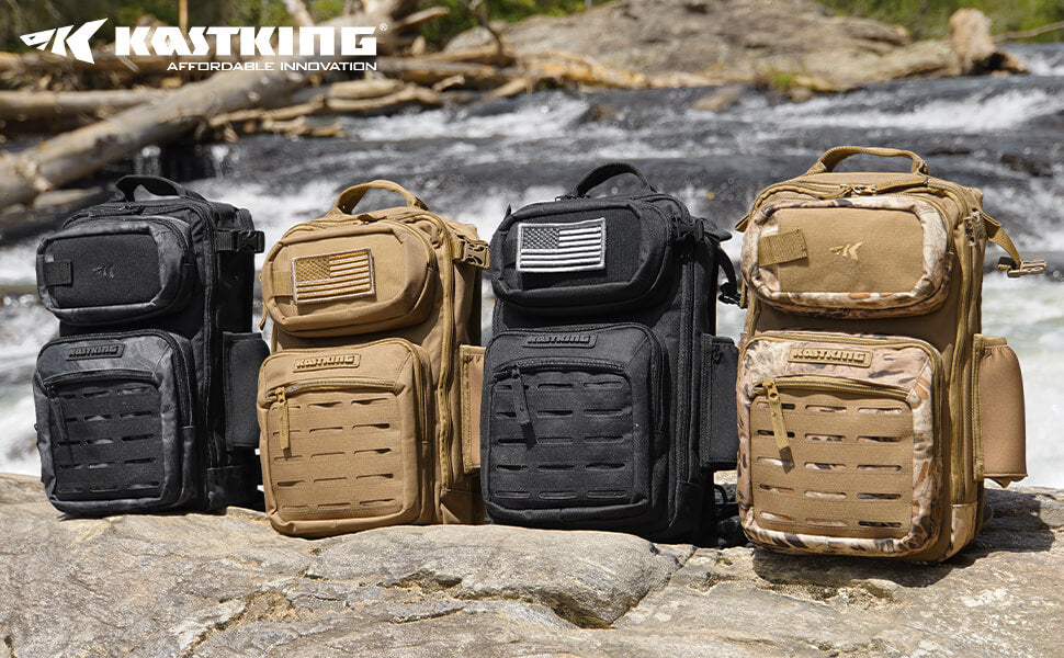 KastKing BlowBak Tactical Fishing Sling Tackle Storage Bag