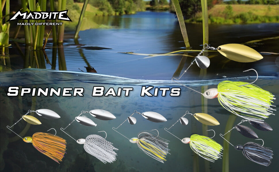 MadBite Spinnerbait Fishing Lures 1