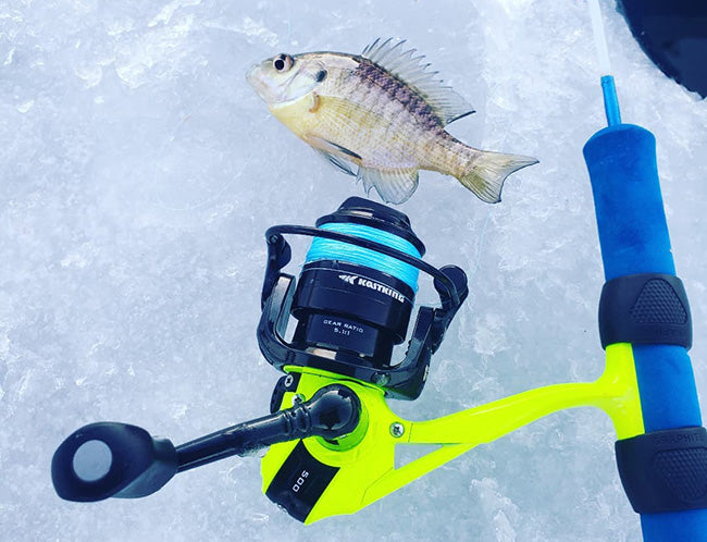 Ice fishing mono line