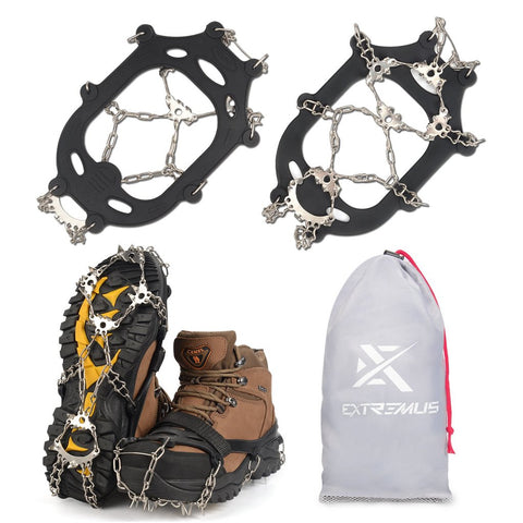 extremus ice cleats for ice fishing and hiking