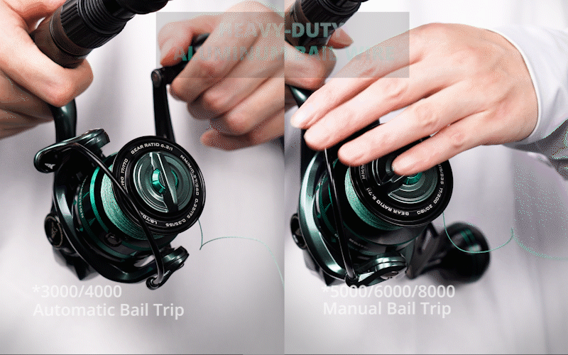 KastKing Kapstan Elite Saltwater Spinning Reel - 3000/Automatic Bail / 5.7:1