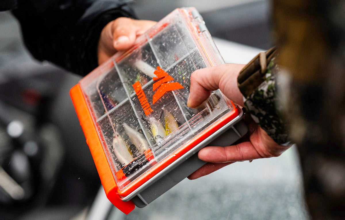 The HyperSeal Tackle box is fully waterproof to prevent rust.