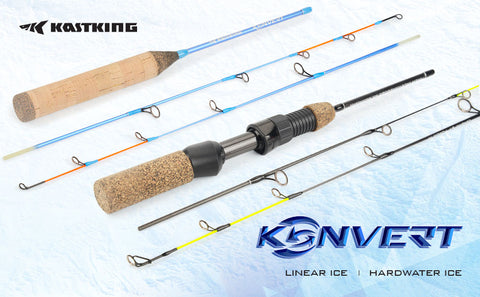 kastking konvert ice fishing rods