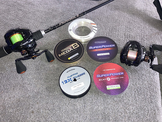 Experimenting with few different lines and set up. Anyone with experience  using sinking braid? : r/BFSfishing
