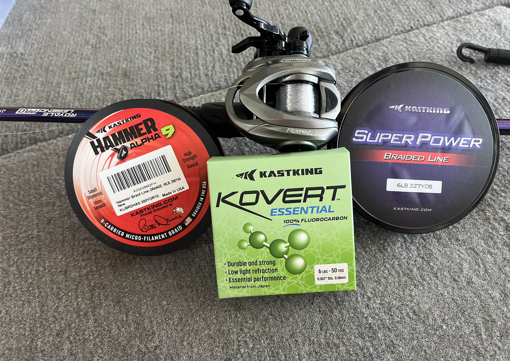 One of the most critical factors when bait finesse fishing will be your line. Small diameter braid combined with a fluorocarbon leader will go a long way in achieving casting distance with light lures.