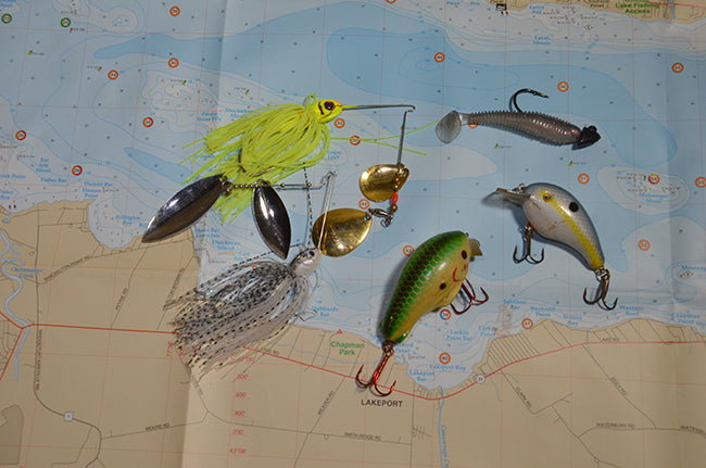 Bank fishing lures