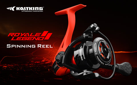 New KastKing Fishing Reel Adds Colorful Style to Spinning Reel Lineup
