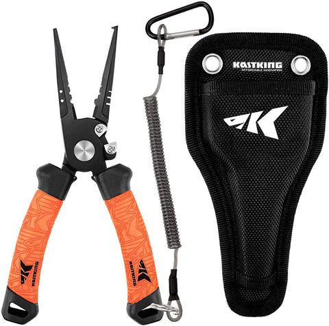 KastKing Speed Demon Pliers with carbide fishing line cutters