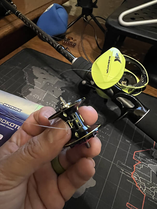 How to Spool a Baitcaster – KastKing