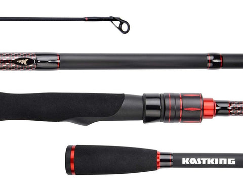 KastKing Royale Select casting rods and spinning rods