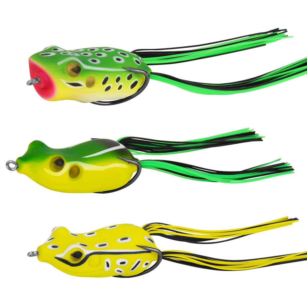 MadBite 3/5 Pack Frog Fishing Lure Kits