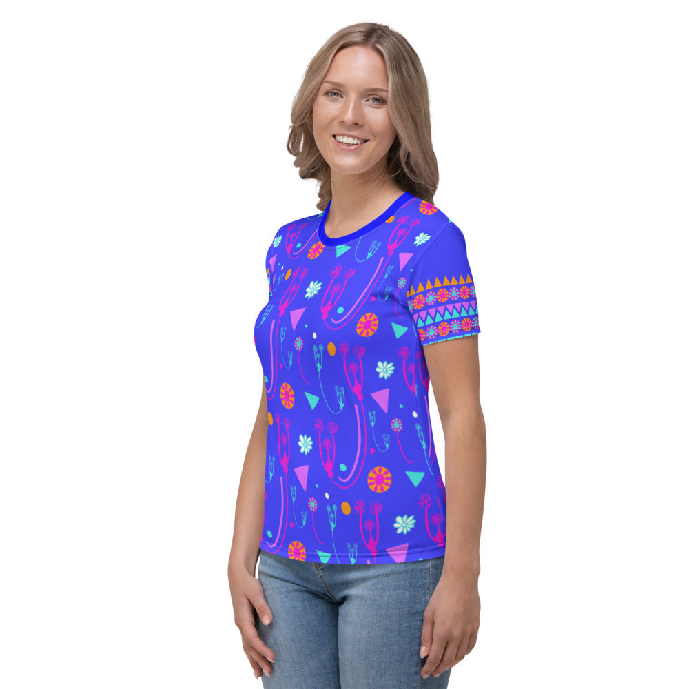 Quirky Floral Women's T-shirt – miliandme