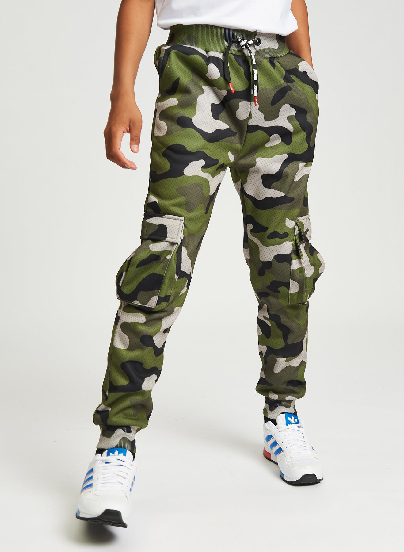 Axis Joggers, Boys Khaki Combat Sweatpants