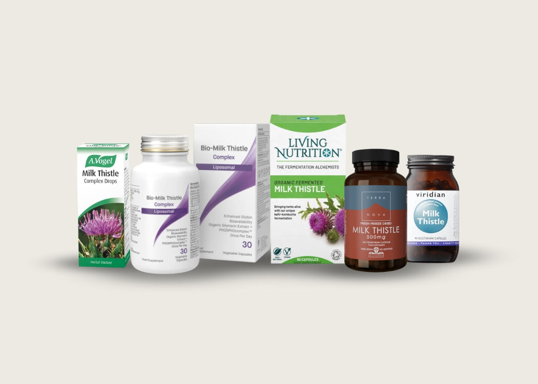 milk thistles products at Revital