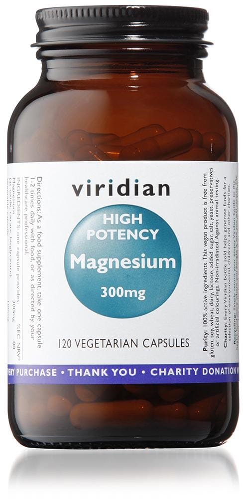 Image of Viridian Magnesium High Potency, 300mg, 120 VCapsules