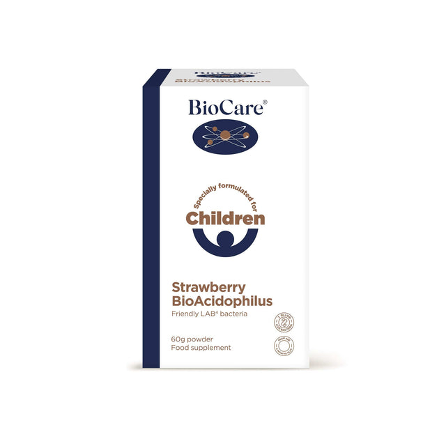 Biocare Children's Bio-Acidophilus, 60gr, Strawberry