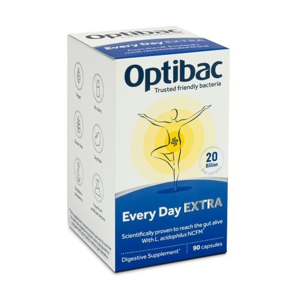 Optibac Probiotics For Everyday Probiotic Extra Strength, 90 Capsules 