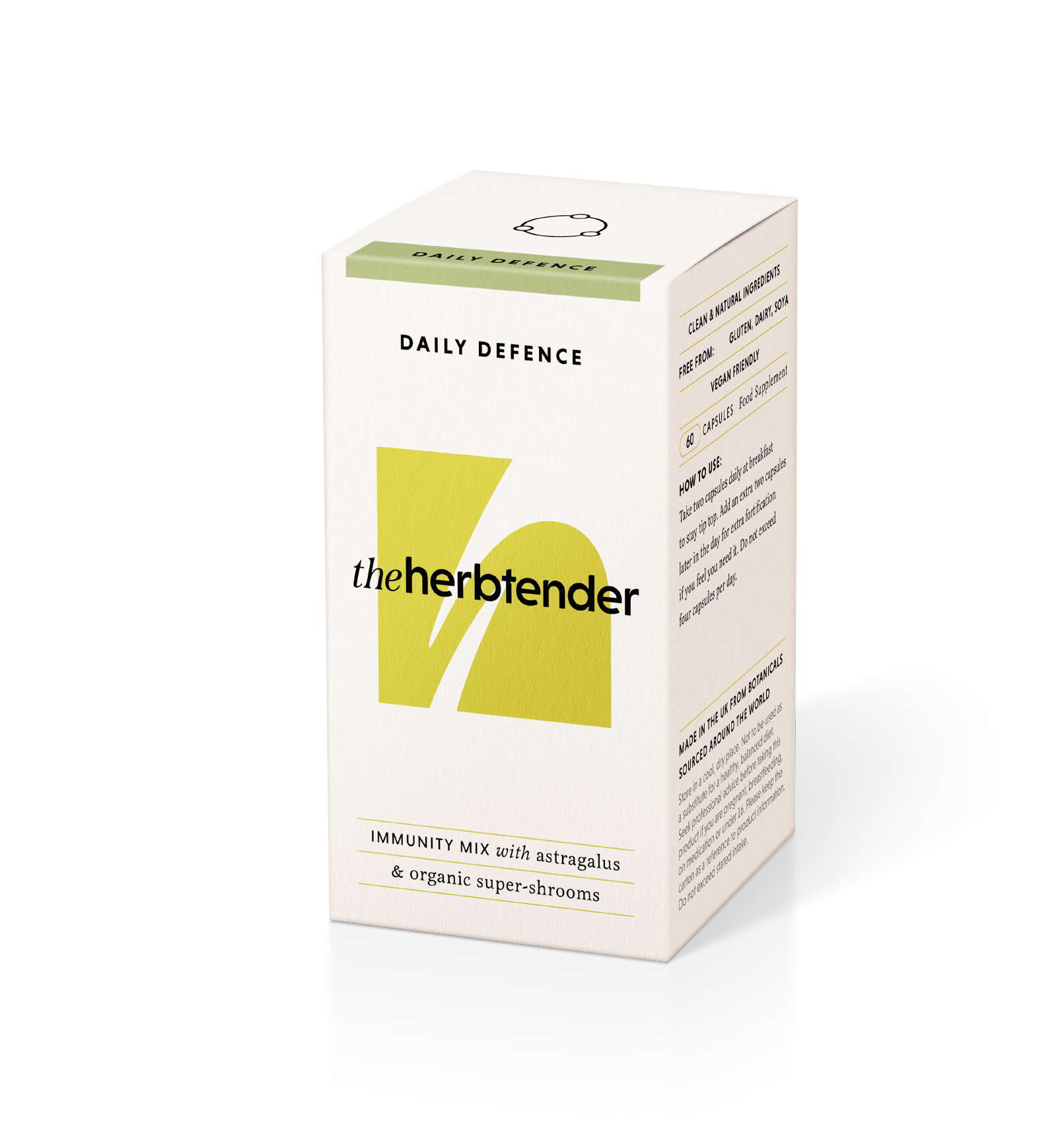 Image of The Herbtender Daily Defence, 60 Capsules