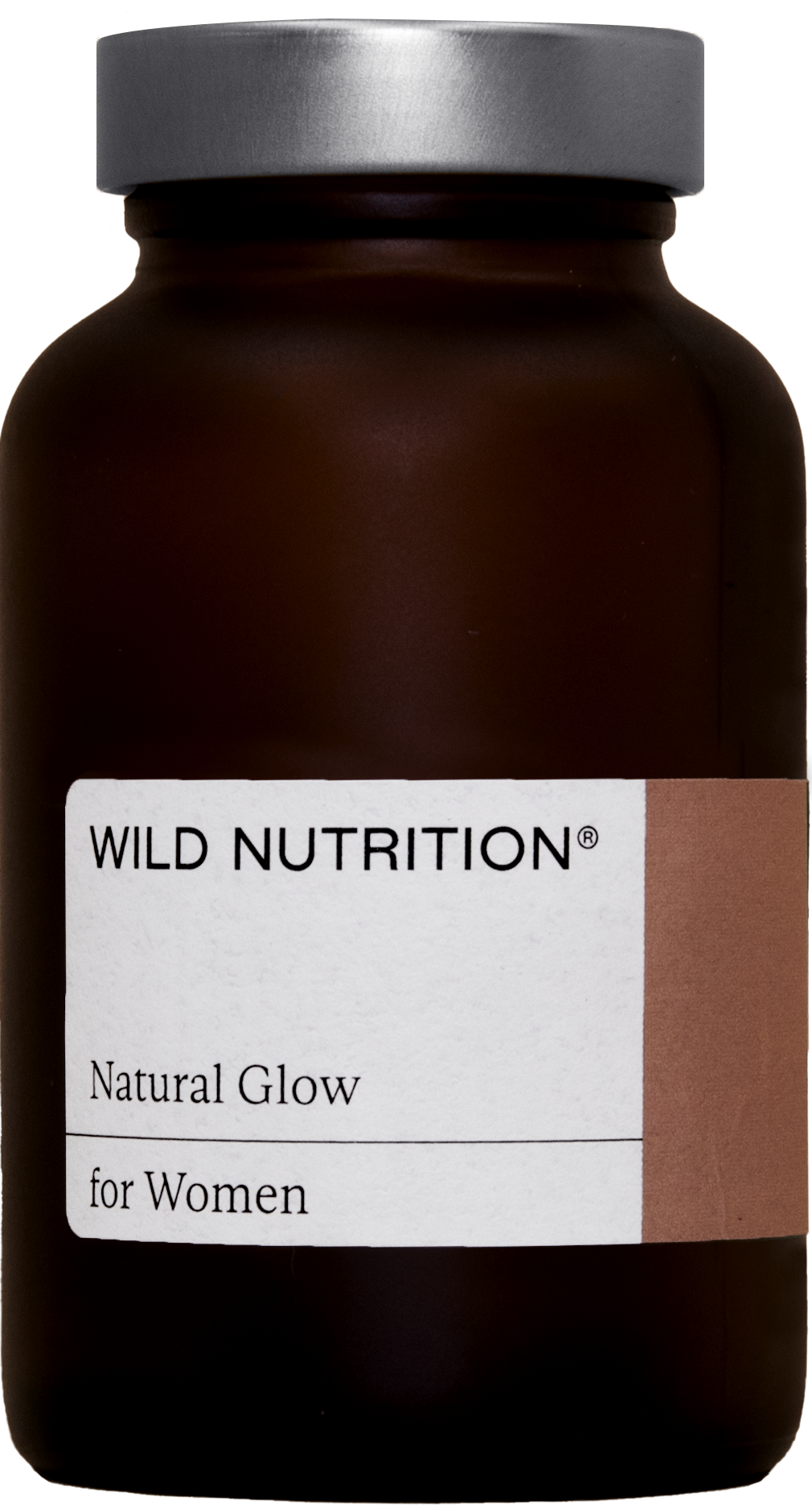 Image of Wild Nutrition Natural Glow Jar, 60 Capsules