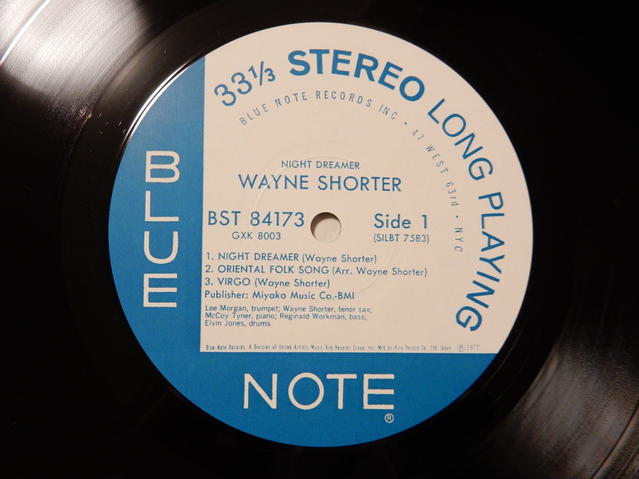 Wayne Shorter - Night Dreamer (LP-Vinyl Record/Used) – Solidity