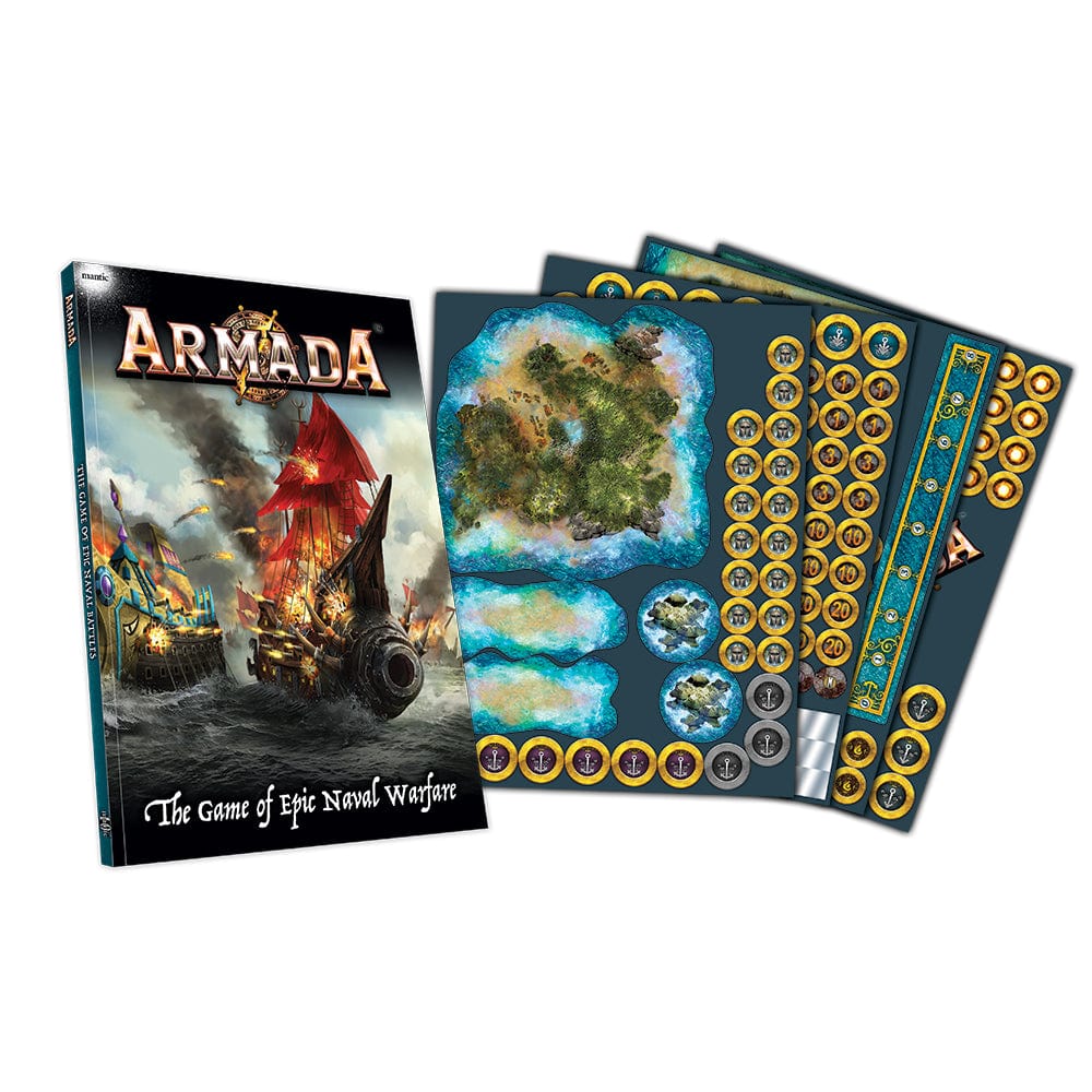 Armada Seas Aflame Softback Leodis Games