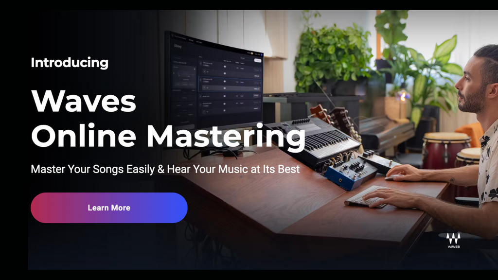 1 / 1Discover the Future of Audio Mastering with Waves Online Mastering Service